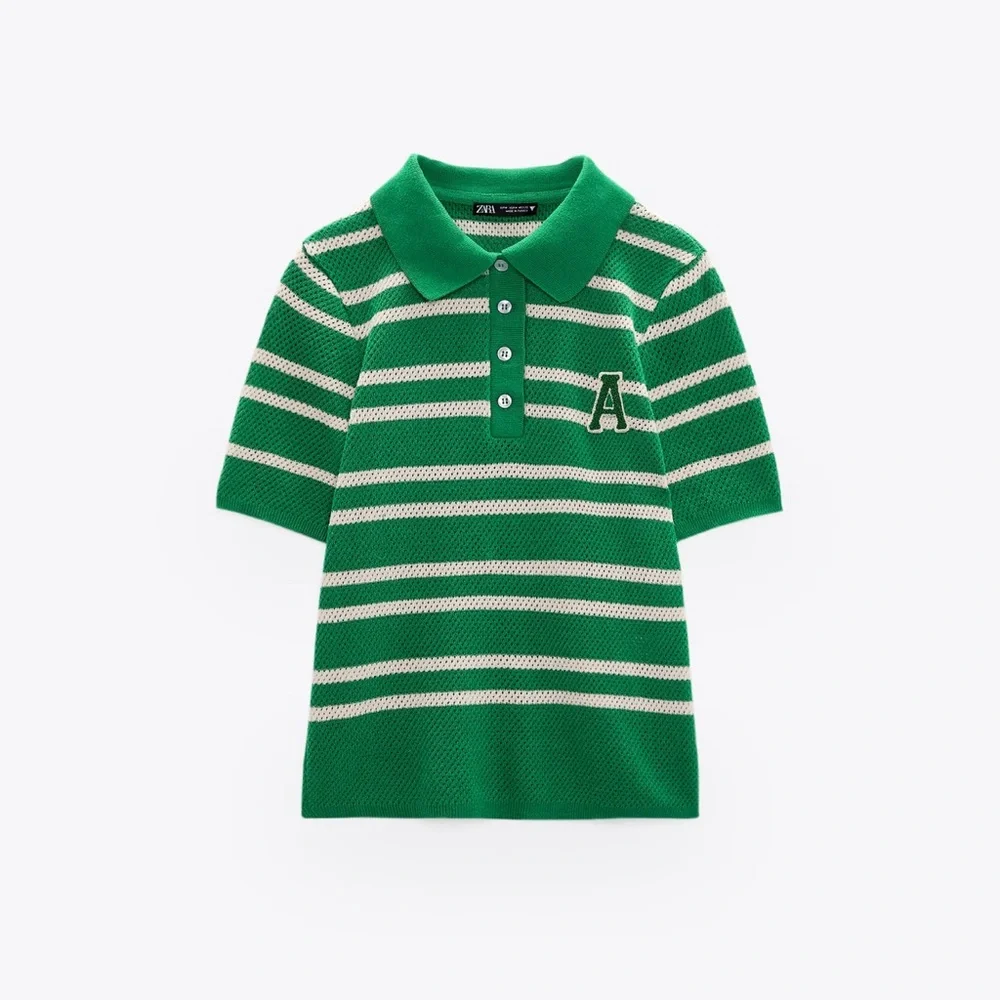 Zara Green knit set 2pc - Picture 3 of 3